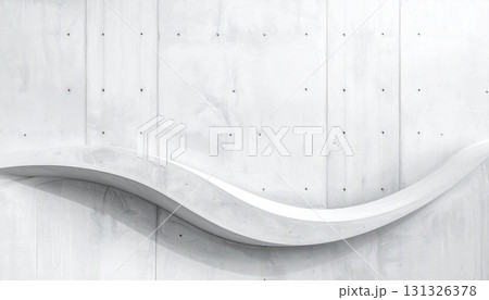 ミニマルでニュートラルなコンクリート表面 131326378