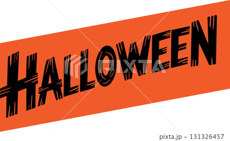 The Ttrick or treat for Halloween or holiday concept. 131326457