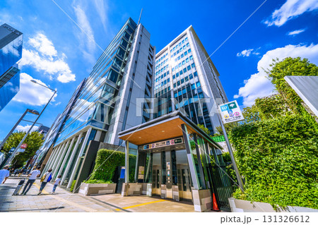 日本の東京都市景観 青山一丁目駅などを望む=24日 日本の東京都市景観 青山一丁目駅などを望む=24日 131326612