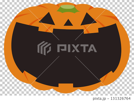 ハロフィンかぼちゃフレーム ハロフィンかぼちゃフレーム 131326764