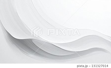 マットライトグレーの薄塗りペイント背景 131327014