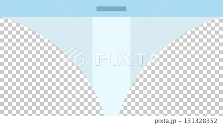 Abstract pale blue and white funnel shape against a dark background creating depth and focus. Abstract pale blue and white funnel shape against a dark background creating depth and focus. 131328352