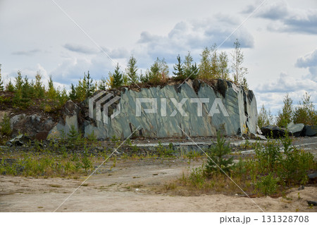 An Abandoned Quarry that is Beautifully Surrounded by a Rich Diversity of Nature and Scenery 131328708