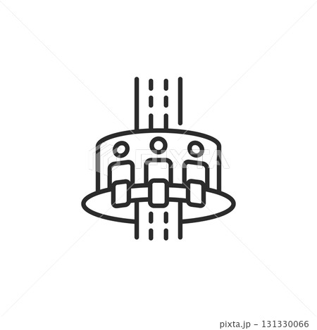 Drop Tower Ride Icon Drop Tower Ride Icon 131330066