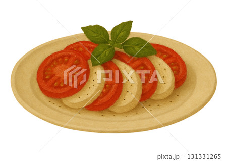 【クリスマス】カプレーゼのイラスト 131331265