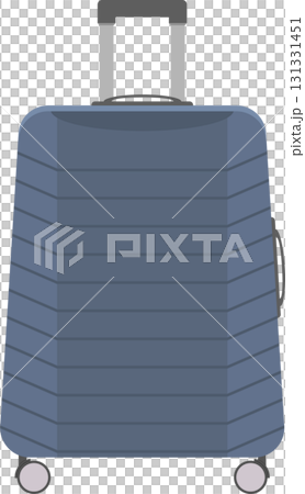 A blue rolling suitcase with a retractable handle, ready for travel and adventure away from home. A blue rolling suitcase with a retractable handle, ready for travel and adventure away from home. 131331451