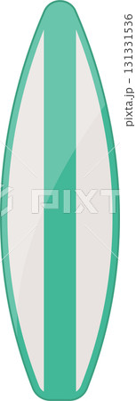 Stylized teal and white oval with teal frame and central stripe, shiny and modern design. 131331536