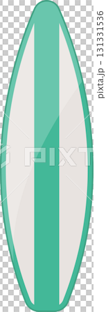 Stylized teal and white oval with teal frame and central stripe, shiny and modern design. 131331536