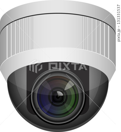 Surveillance Camera: An eye in the sky, watching over everything for safety and security. 131331537