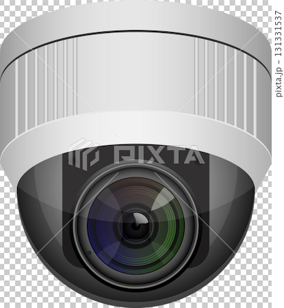 Surveillance Camera: An eye in the sky, watching over everything for safety and security. 131331537