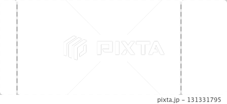 A plain white perforated ticket coupon isolated on white, ready to be redeemed or used at an event. A plain white perforated ticket coupon isolated on white, ready to be redeemed or used at an event. 131331795