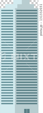 Simplified illustration of a modern office building, highlighting its architectural features. Simplified illustration of a modern office building, highlighting its architectural features. 131332031