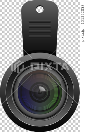 A high-definition camera lens is presented, promising clarity and high resolution for images. 131332058