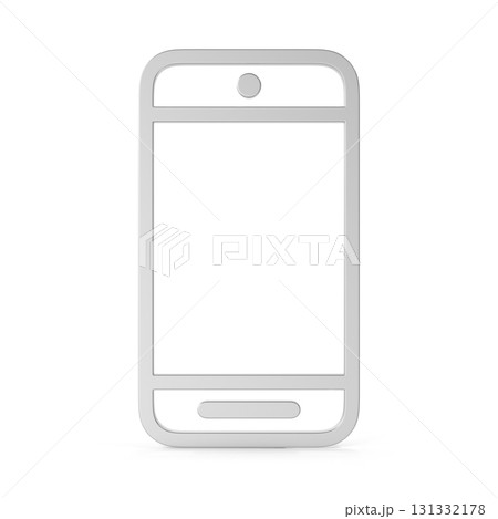 3d render of Smartphone Icon 131332178
