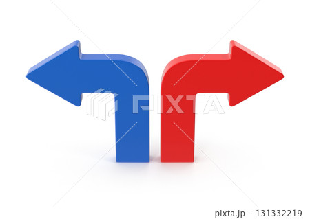 Choice Left or Right Directional Arrows 131332219