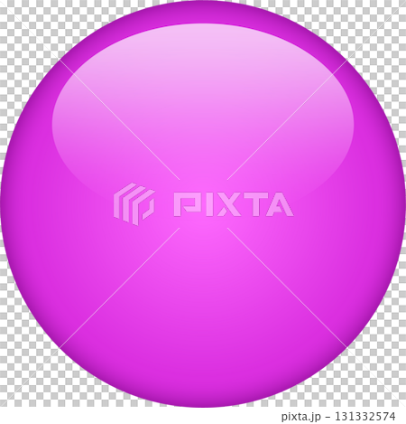 A shiny sphere of vibrant purple color stands out with its reflective surface and round shape. A shiny sphere of vibrant purple color stands out with its reflective surface and round shape. 131332574