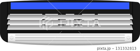 Air Conditioner Unit: Cool comfort and efficient climate control for indoor living spaces. 131332813