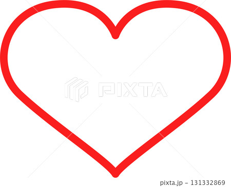 A red heart shape on a black background, symbolizing love, emotion, and heartfelt expression. 131332869