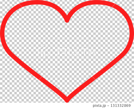 A red heart shape on a black background, symbolizing love, emotion, and heartfelt expression. 131332869