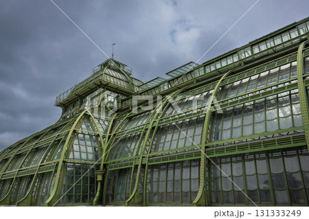 Schoenbrunn is a large greenhouse in Wien Austria Schoenbrunn is a large greenhouse in Wien Austria 131333249