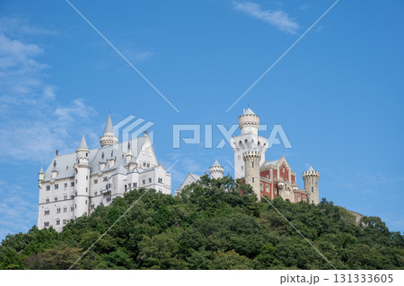 日本の兵庫県姫路市で見たとても美しい城 131333605