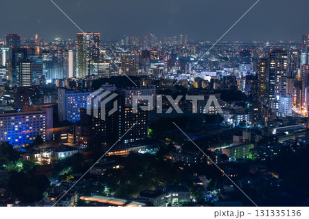 《東京都》東京都心・港区エリア都市夜景 131335136