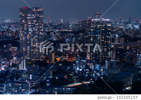《東京都》東京都心・港区エリア都市夜景 131335137