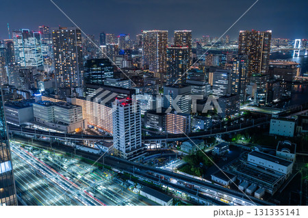 《東京都》東京都心・港区エリア都市夜景 131335141