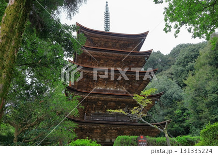 令和の大改修後の瑠璃光寺五重塔 令和の大改修後の瑠璃光寺五重塔 131335224