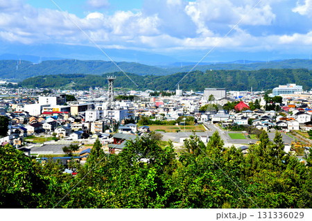 中野市役所、信州中野駅周辺を望む(長野県中野市)【2025.9】 中野市役所、信州中野駅周辺を望む(長野県中野市)【2025.9】 131336029