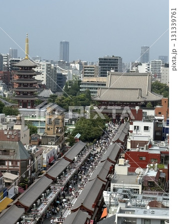 浅草観光 浅草寺と仲見世通り 浅草観光 浅草寺と仲見世通り 131339761