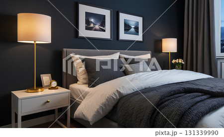 pillow on bed pillow on bed 131339990