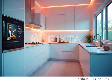 light kitchen in the kitchen 131340265