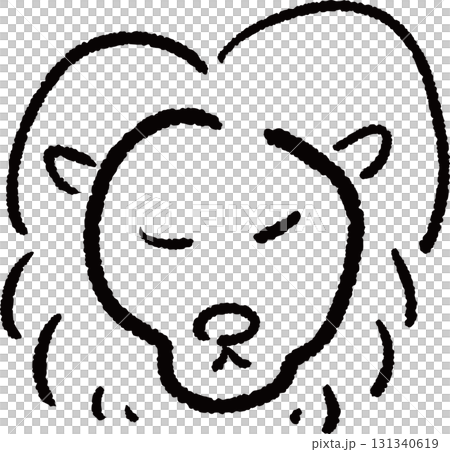 獅子座的插圖 131340619