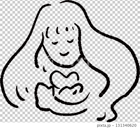 乙女座のイラスト 131340620