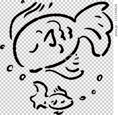 魚座のイラスト 131340626