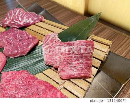 焼肉盛り合わせ 牛タン・ロース・ハラミ各種 焼肉盛り合わせ 牛タン・ロース・ハラミ各種 131340674