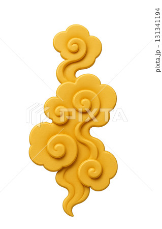 Mid autumn festival cloud design isolated on transparent background 131341194