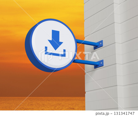 Technology internet online concept, 3D rendering Technology internet online concept, 3D rendering 131341747