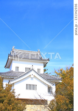 愛知県豊田市、挙母城復興隅櫓の風景 131342936