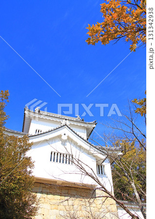 愛知県豊田市、挙母城復興隅櫓の風景 131342938