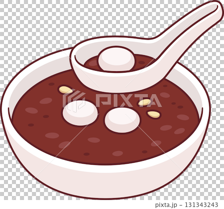 Korean red bean porridge Patjuk Korean red bean porridge Patjuk 131343243