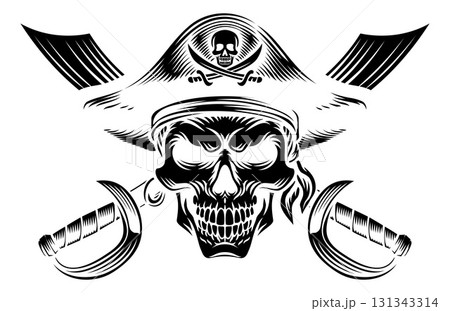 Skull Pirate Crossbones Cross Cutlass Swords Skull Pirate Crossbones Cross Cutlass Swords 131343314