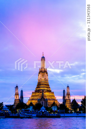 ワットアルン 夕景 ワットアルン 夕景 131343568