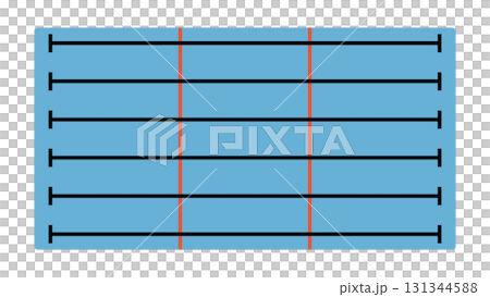 泳池線 泳池線 131344588