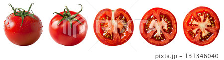 A row of tomatoes 131346040