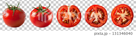 A row of tomatoes 131346040