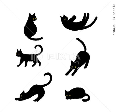 黒猫のセット 黒猫のセット 131346318