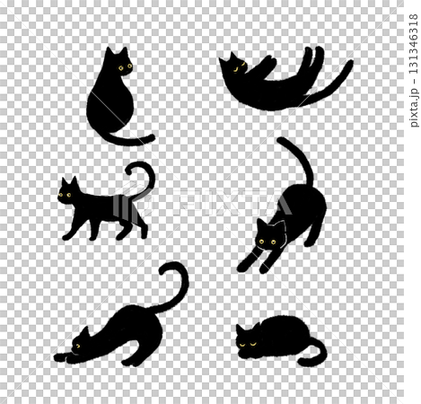 黒猫のセット 黒猫のセット 131346318