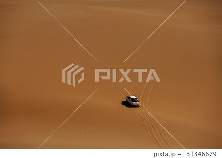 Riding outdoors. Car in the deserts of Africa, Namibia Riding outdoors. Car in the deserts of Africa, Namibia 131346679